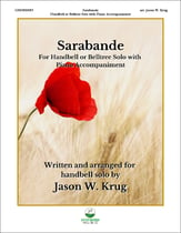 Sarabande Handbell sheet music cover